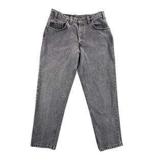 Vintage Levis 545 Jeans Mens 34x30 Gray Relaxed Tapered Denim USA Made 90s Faded